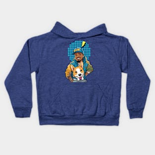 Rappers with Puppies Kids Hoodie